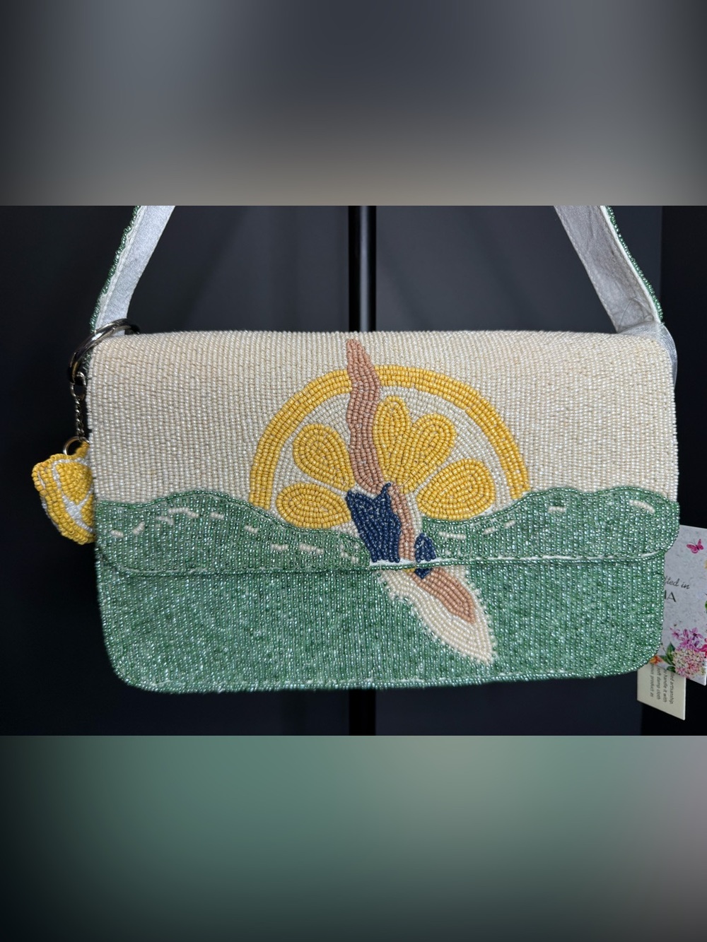 New Viral Beaded Purse Bag Made in India Summer Resort Novelty Ocean Swim Dive